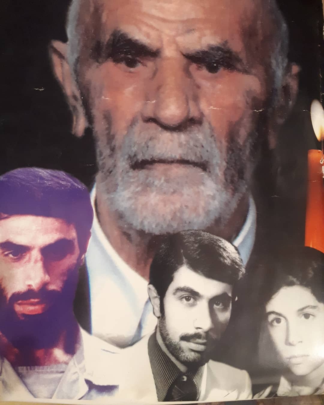 پدر شهیدان حسن. محمدرضا.ومرتضی کارور ابوالقاسم کارور