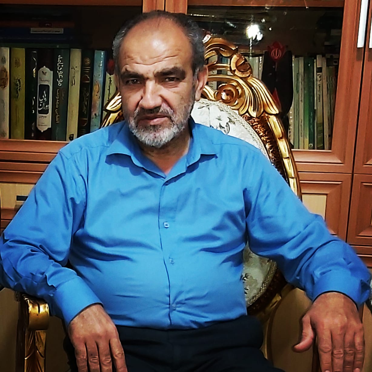 جانباز و رزمنده دفاع مقدس،خادم الرضا(ع)،بزرگ مرد حاج عبداله آذربایجانی