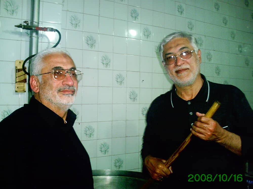 مرحومان برادران حاج محمد و حاج عبدالعلی حسینیان
