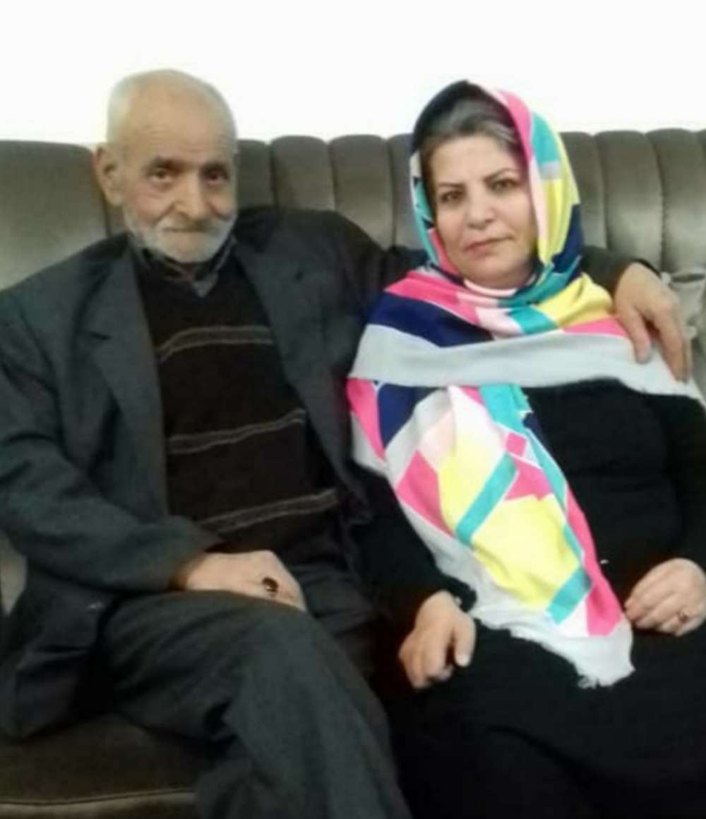  حاج عبداله و همسر گرامی صغری عیدی جدیدی