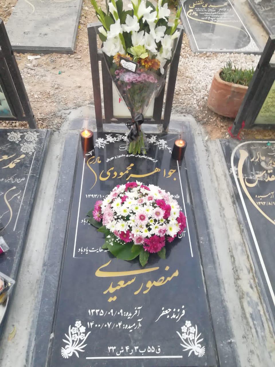 شادروان مادرم جواهر محمودی