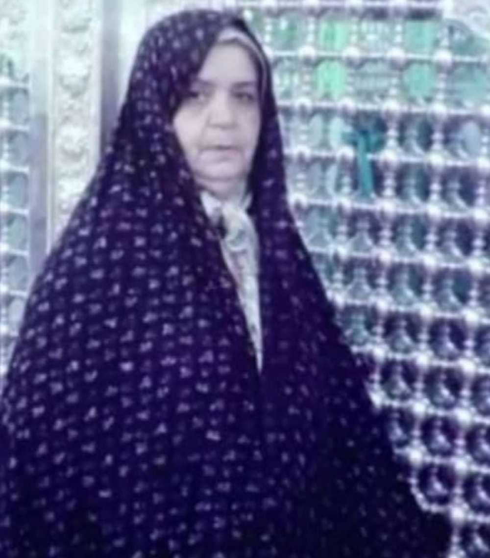 مادری مومنه شادروان مرحومه مغفوره حاجیه خانم خواهر شهید والا مقام نقی شفیعی خدیجه شفیعی