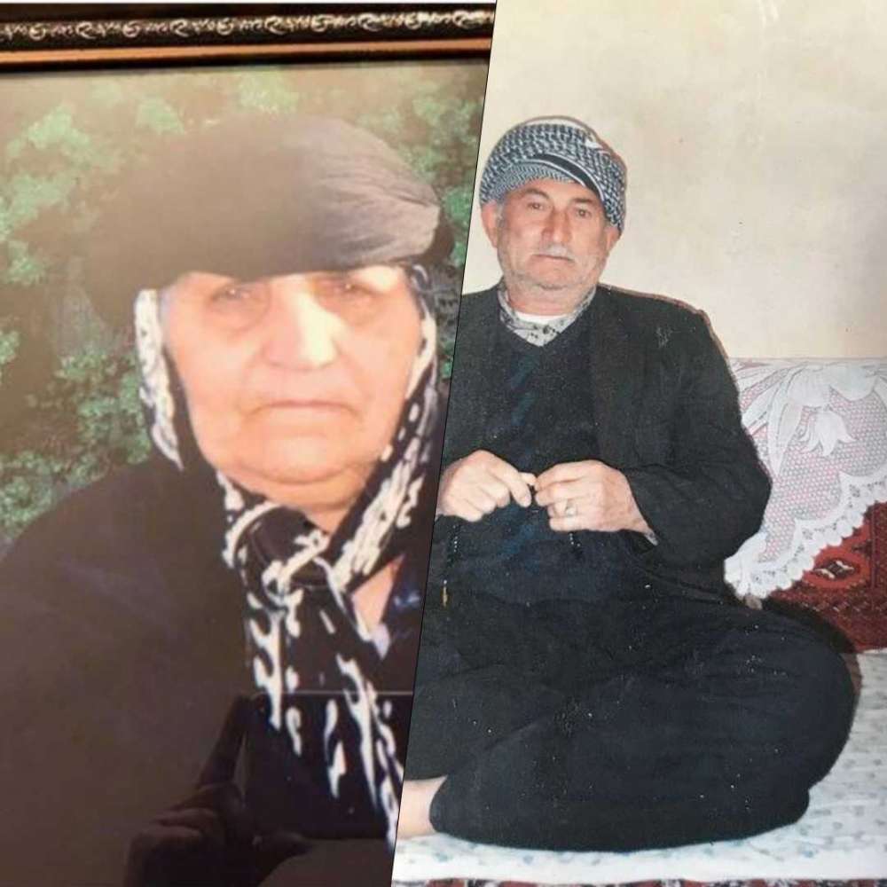 پدر بزرگ و مادر بزرگ عزیزم کربلایی قادربگ منصوری و قنبربگ منصوری شادروان  فرصت مهری
