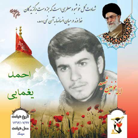 یادبود شادروان شهید احمد یغمائی