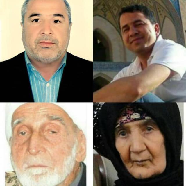 ننه ماهی ناصری    بابابزرگ مزبان  پیرزاده بابای عزیزم عبدالرسول پیرزاده و علی اکبرجان عزیزمان پیرزاده