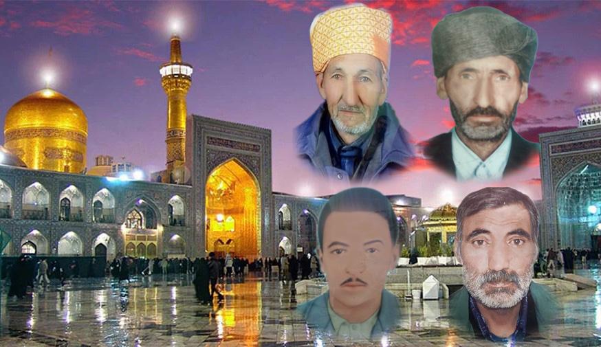 حاج قاسم علی نادر نژاد خور و مرحوم کربلایی عبدالله رضائیان خور و مرحوم حیدر نادر نژاد خور و مرحومه حاجیه خانم  ترگل نادرنژاد خور و مرحومه حاجیه خانم  معصومه نادرزاده خور