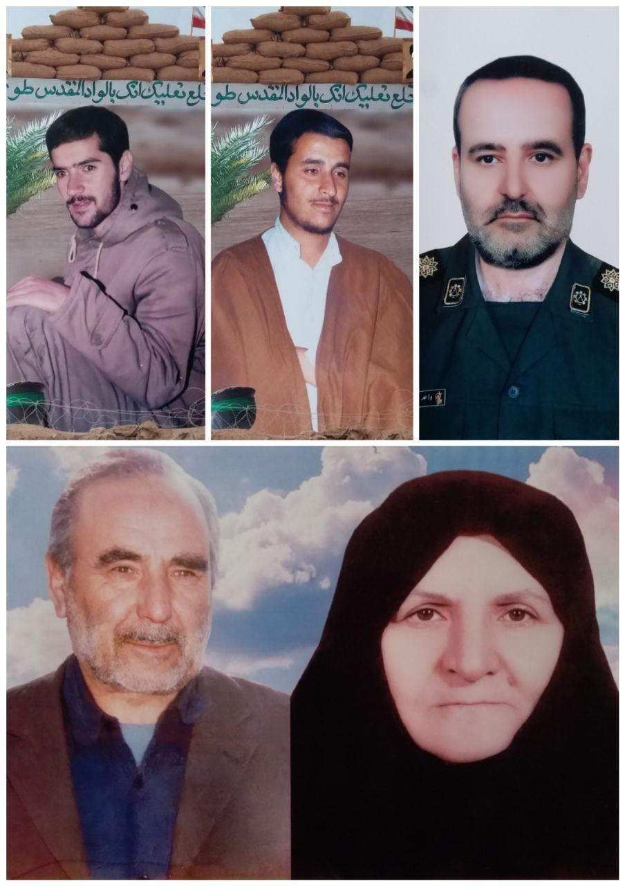 مرحومین احد و واحد صالح و زینب چگینی