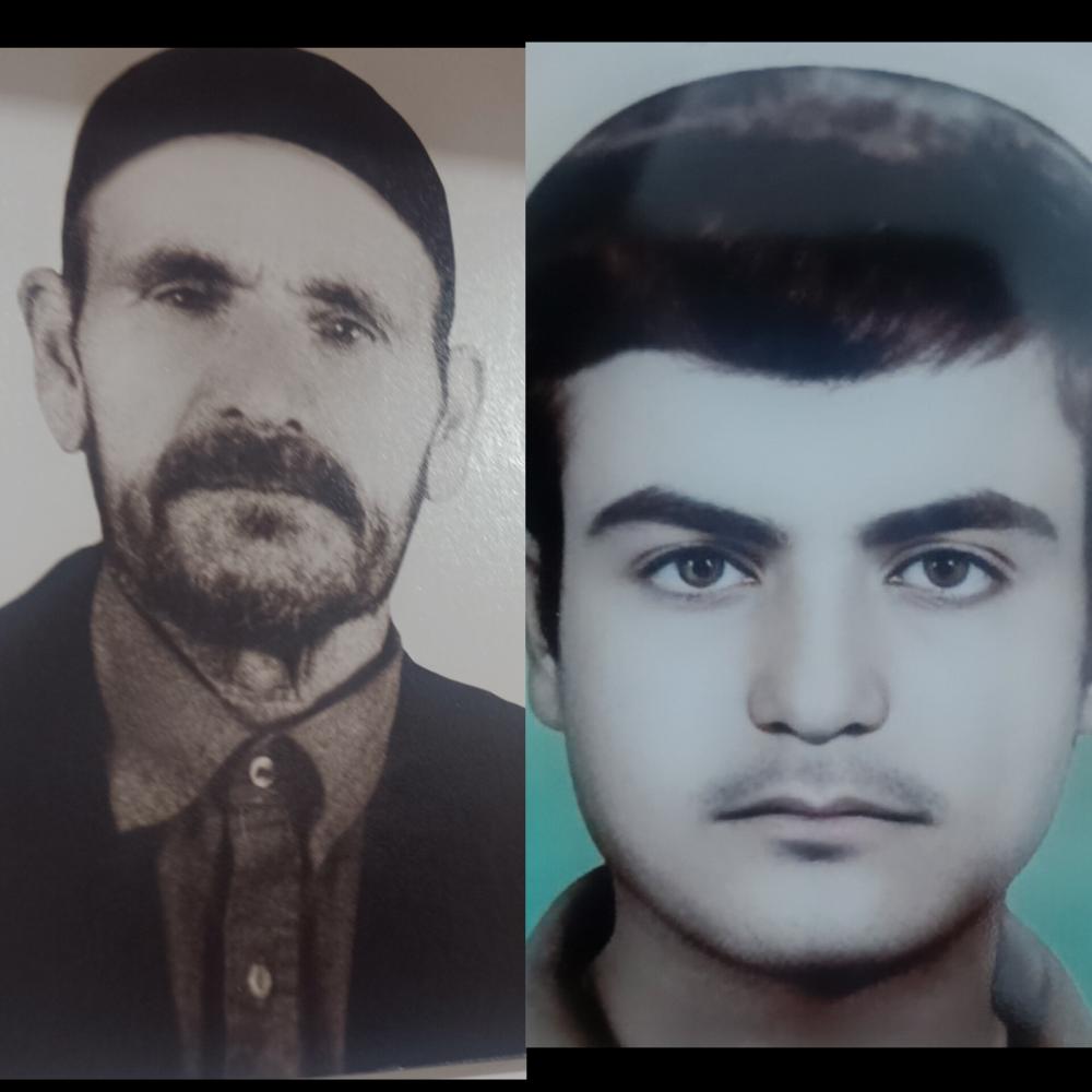 شهید دادعلی عاشوری پدر شهید . صفرعلی عاشوری