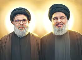 شهید سید حسن نصرالله و شهید سید هاشم صفی الدین