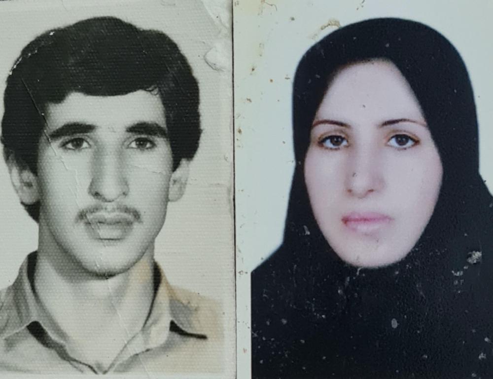 آمنه وشهید جعفر غلامیان مقدم