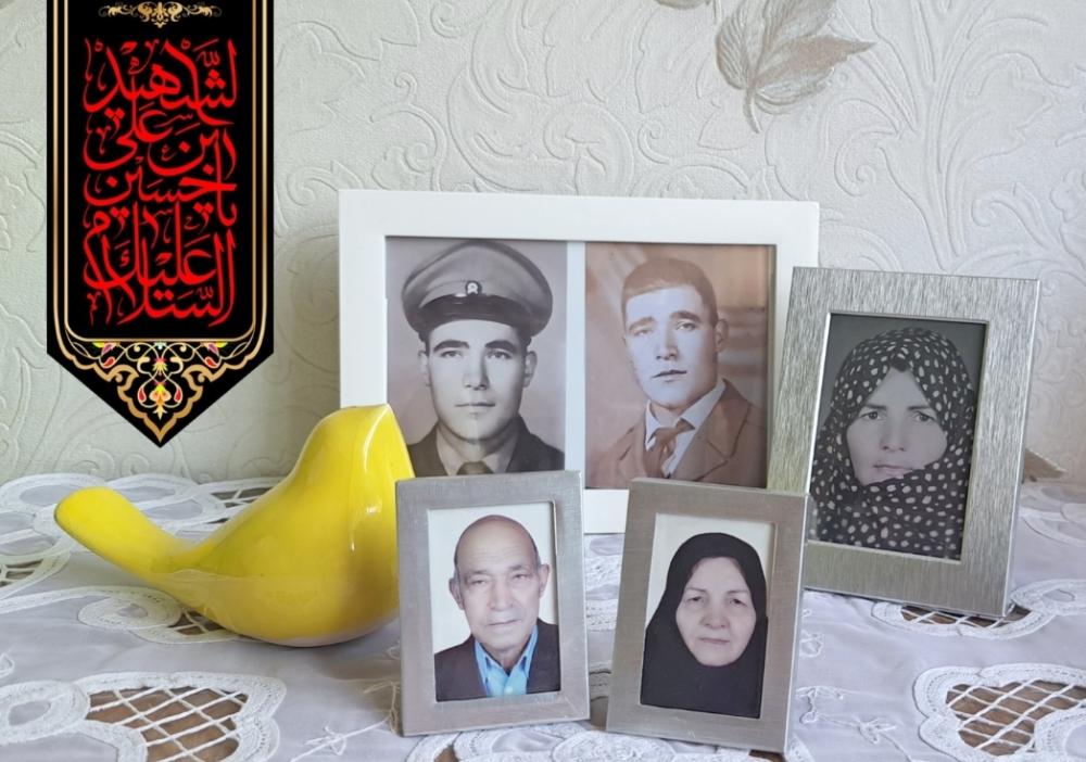 غلامرضا شفیع حسینی و بی بی خاور افسریه