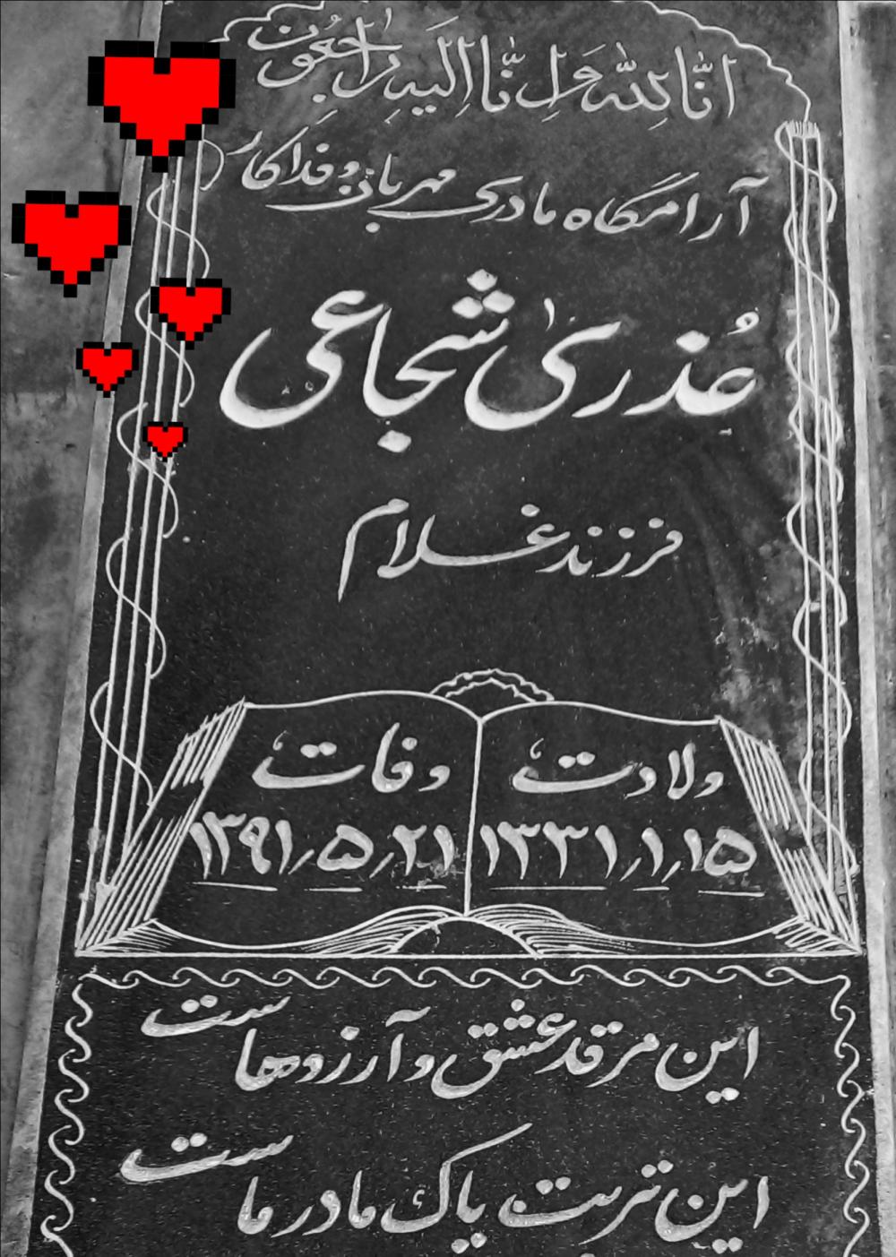 عذری شجاعی، غلام و داریوش توان شجاعی و توانا