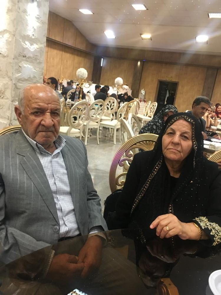 حاج قربانعلی و حاجیه خانم معصومی و اصلانی