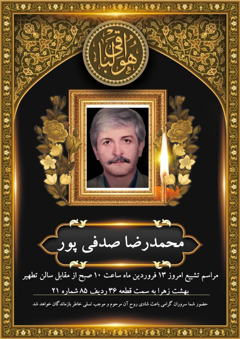 محمدرضا صدفی‌پور