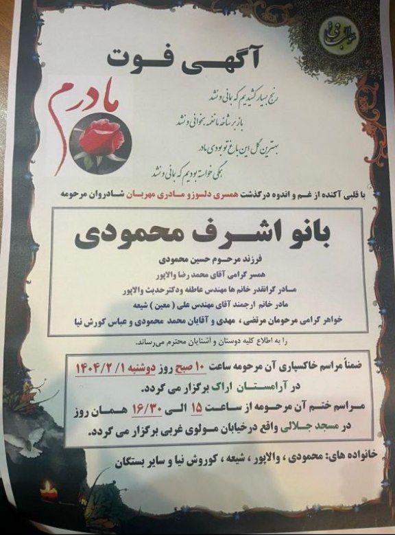 اشرف محمودی