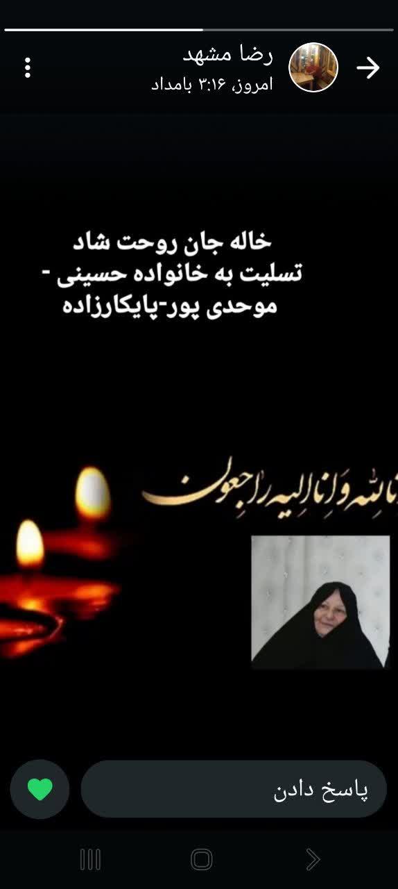 سيده خانم حسینی