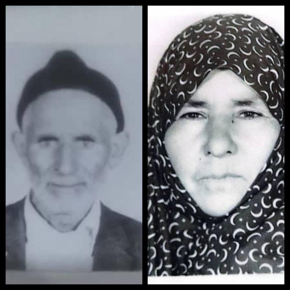 حاج حسین و رخساره رئیسی  نکویی دهچناری