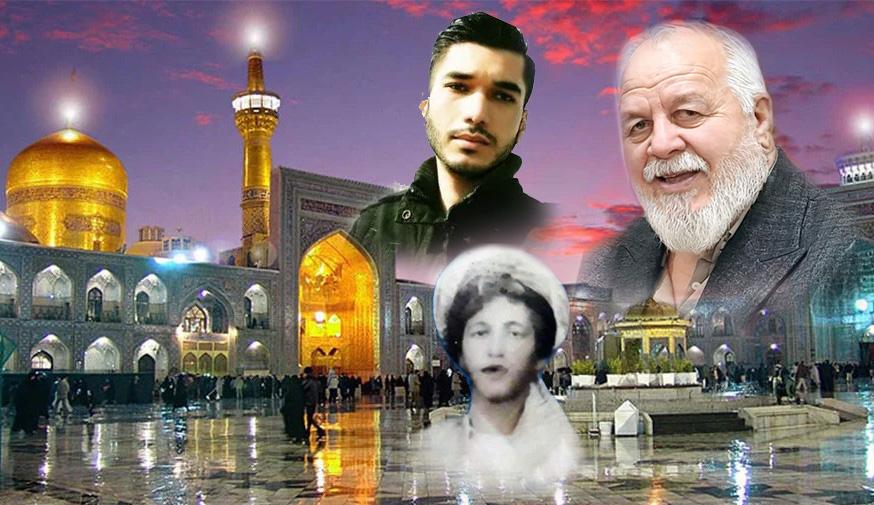 و مرحوم سید حکیم هاشمی  مرحوم سید محمد حسینی مرحوم سید چمن هاشمی و مرحومه مغفوره بانو هاشمی