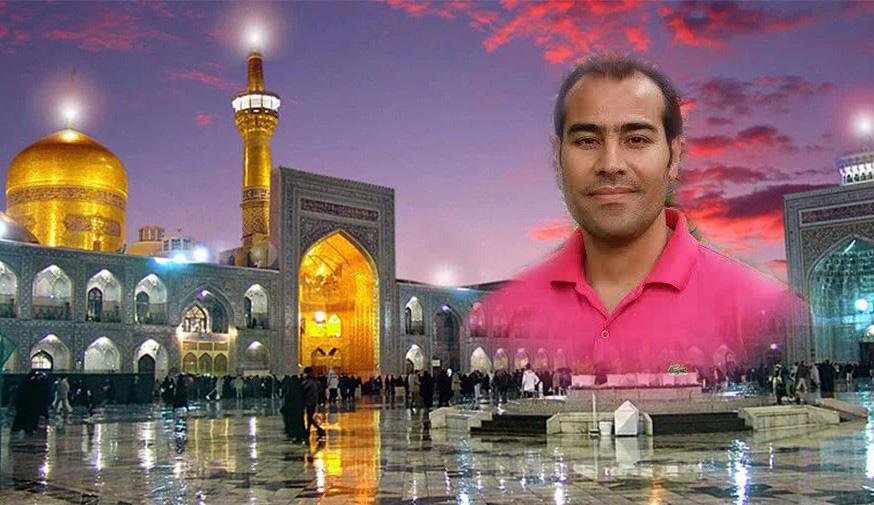 سید مهدی زاهدی پور در اولین سالگرد آسمانی شدنش