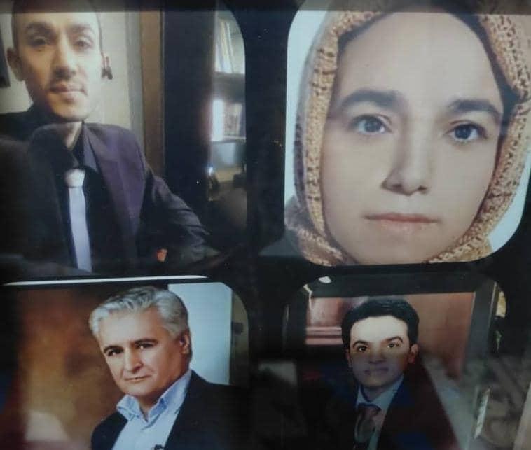 سیدهادی وسید علی و اکرم سادات حسینی