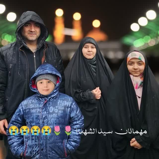 شهیدان حمید امیرحسین زهرا رقیه میرزاده اصل و حاجبی اصغری