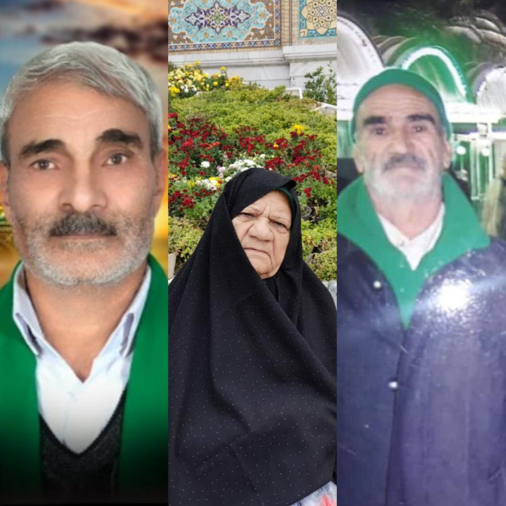 سید یحیی میرزابابایی .سید محمد میربابایی.خیرالنسا میربابایی