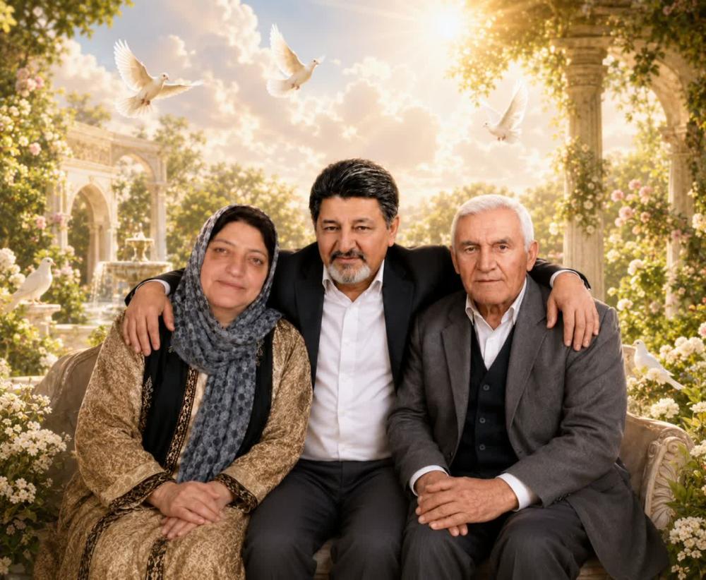 جمشید خان بابایی و مامانی