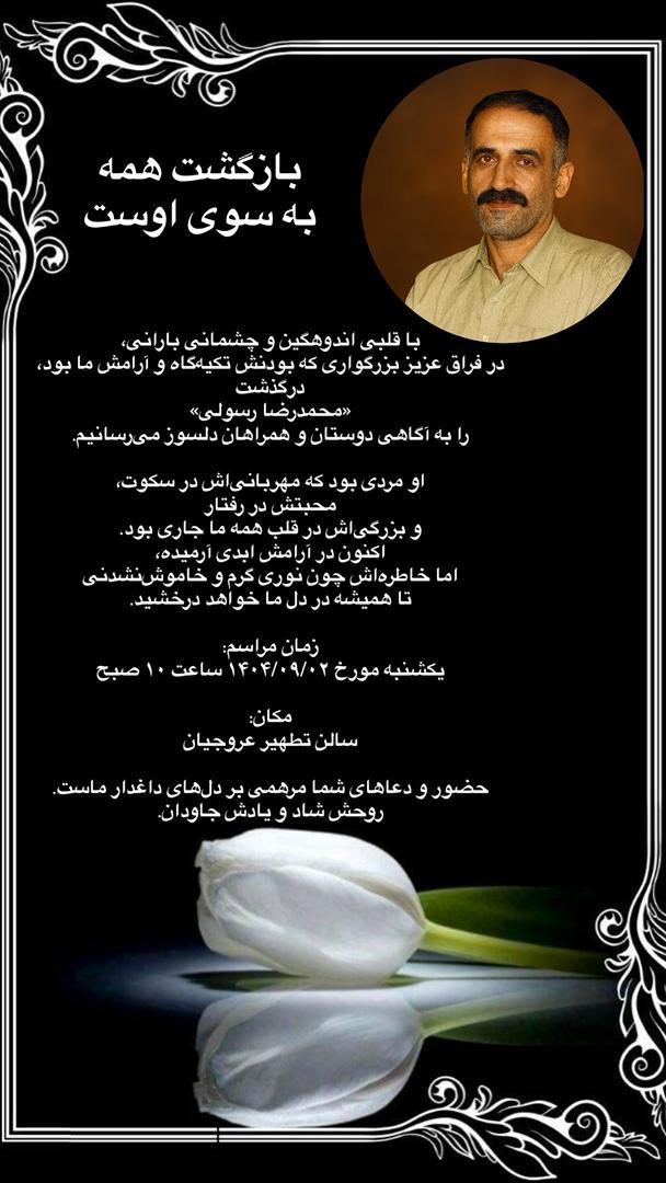 محمدرضا رسولی