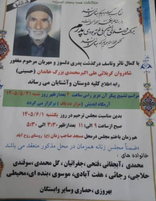 علی اکبر محمدی